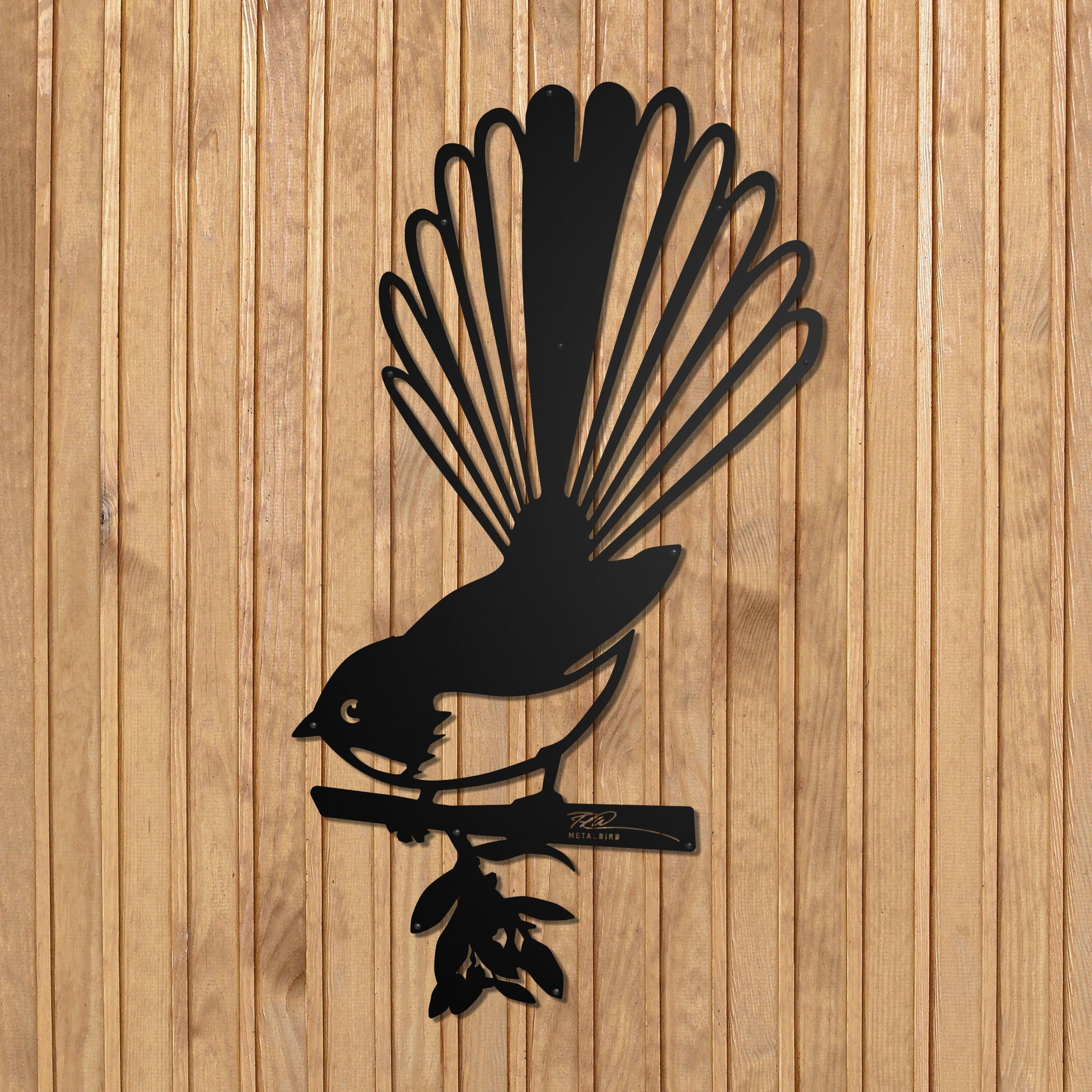 Pīwakawaka Big Bird Wall Sculpture
