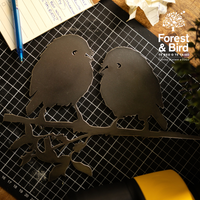 Karure (Black Robin) Pair