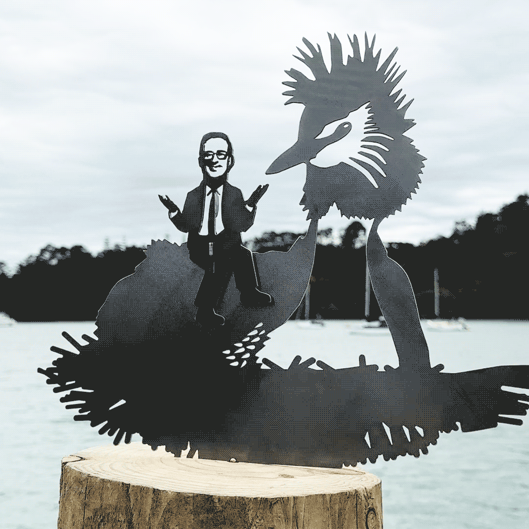 Pūteketeke Metalbird New Zealand