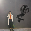 Pīwakawaka Big Bird Wall Sculpture