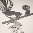 Fantail (Pīwakawaka ) and Baby