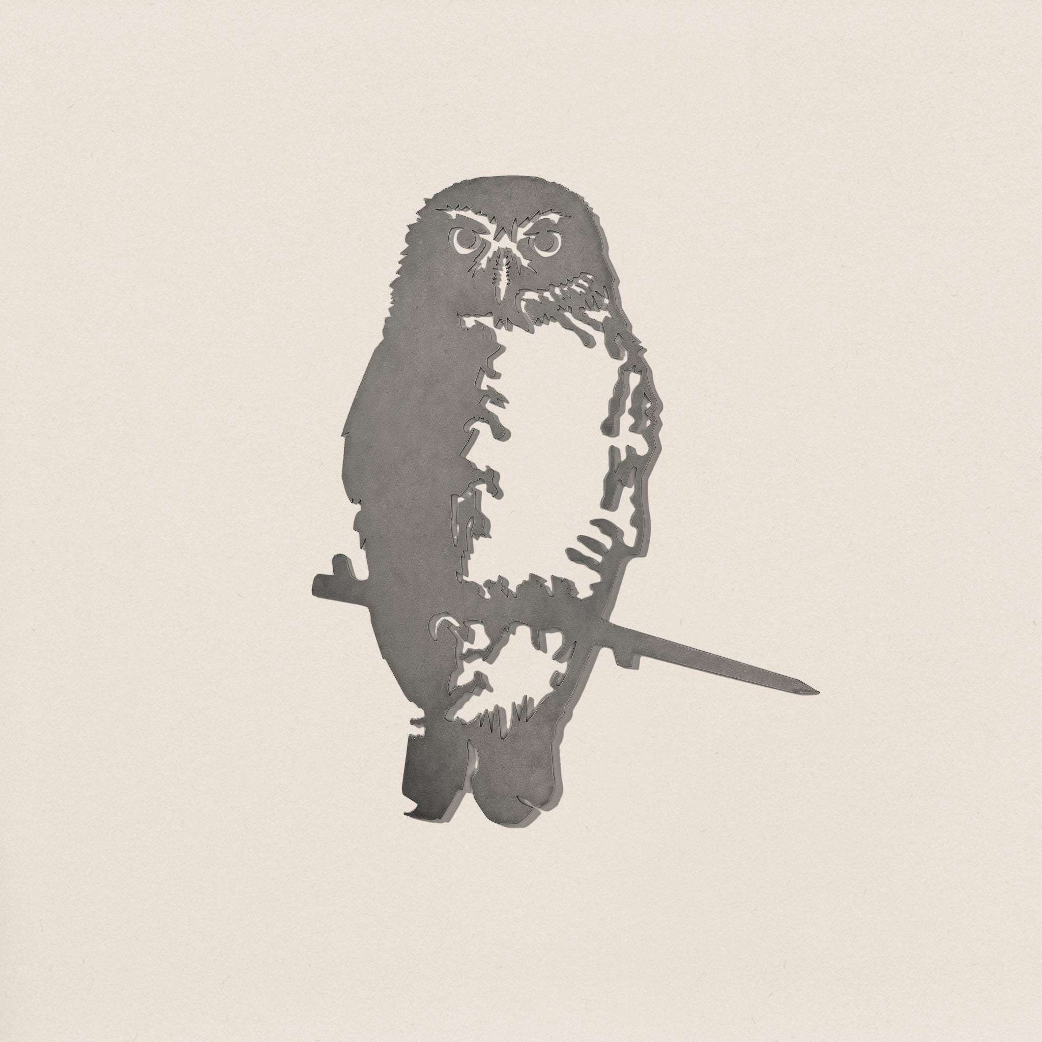 Te Ruru Ruru / Morepork / Owl – Metalbird New Zealand