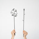 Kererū Pair Plant Stake - 100cm