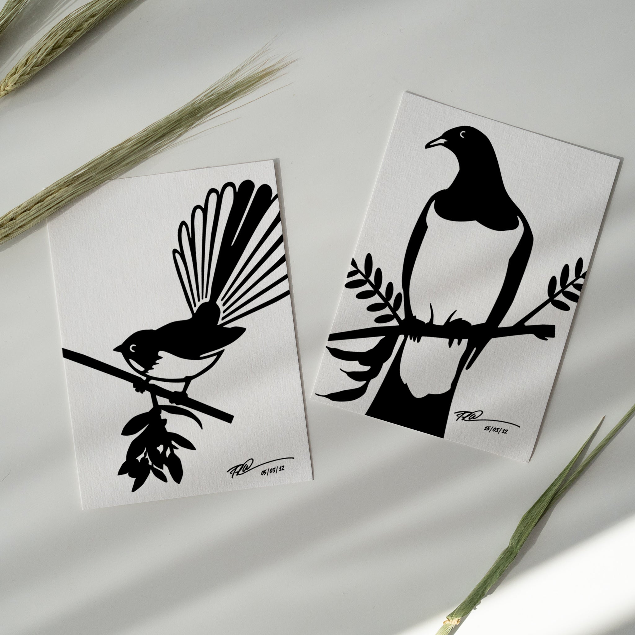 Metalbird Greeting Card Set